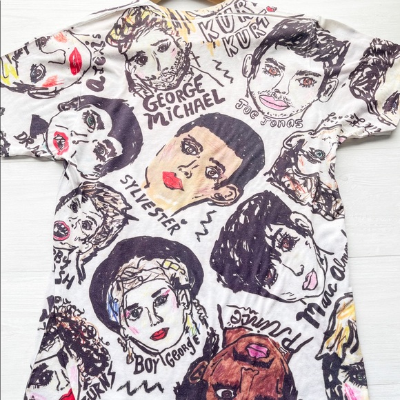 WACKY WACO Boys All Over Me TShirt Artwork By SETH BOGART Face POP Boy Singers - Picture 13 of 16